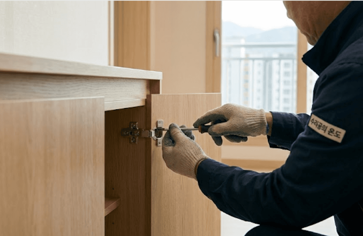 수리공의 온도 시공 사례 3